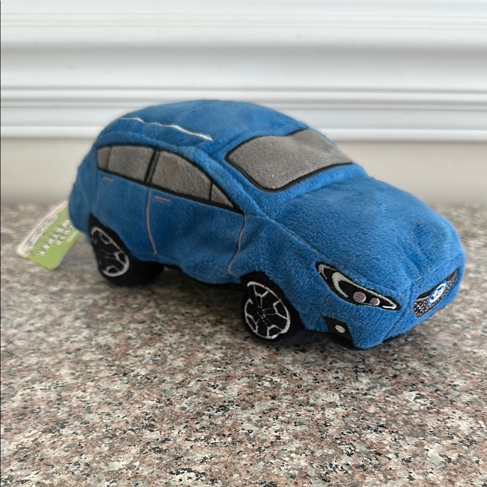 Bark x Subaru Chewbaru Crosstrek Plush Squeaky Dog Toy